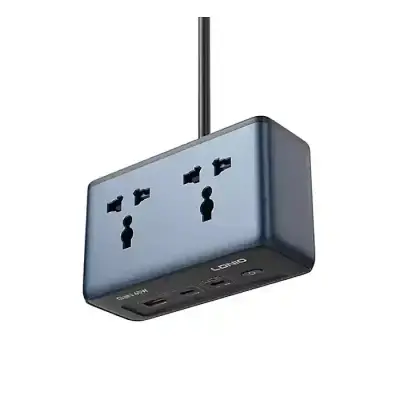LDNIO SC1 45W GaN PD Universal Socket Power Strip 2500W